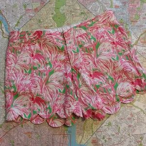 Lilly Pulitzer Flamingo Buttercup Shorts